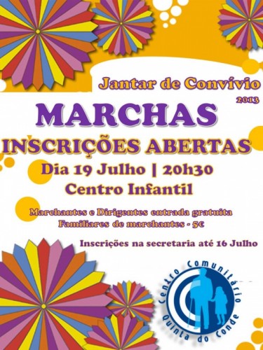 Jantar convívio Marcha13