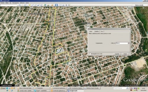 mapa corrida